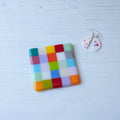 10cm Chequered Quilted Coaster - Bullseye Collection