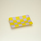 12x7cm Chequered Dual Coloured Small Tray - Bullseye Collection