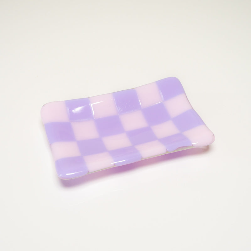 12x7cm Chequered Dual Coloured Small Tray - Bullseye Collection