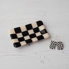 12x7cm Chequered Dual Coloured Small Tray - Bullseye Collection