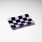 12x7cm Chequered Dual Coloured Small Tray - Bullseye Collection