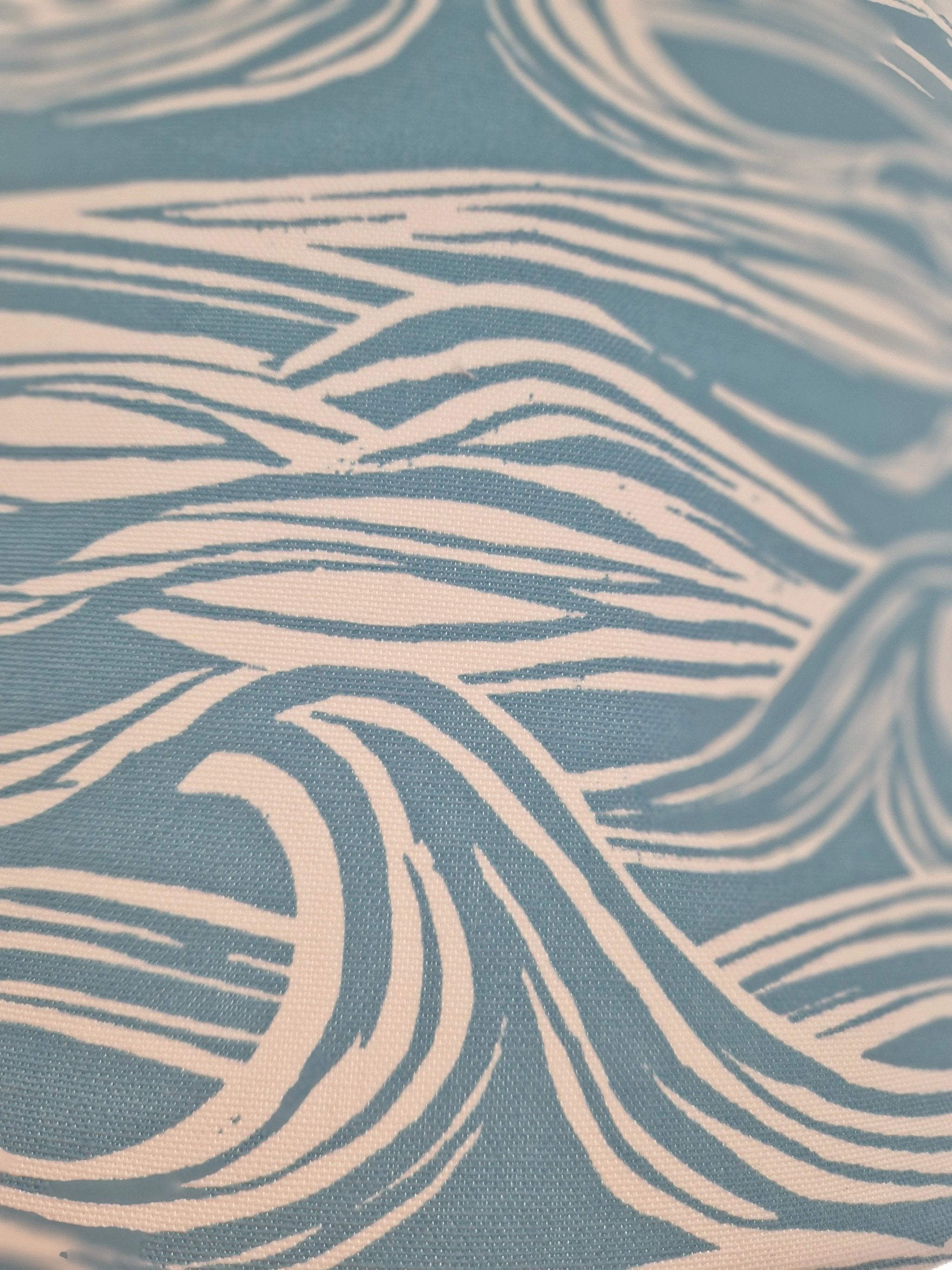 Coastal Lampshade – Handcrafted Wave Design, 40cm by Sailing Sea Shades (large-wave-lampshade)