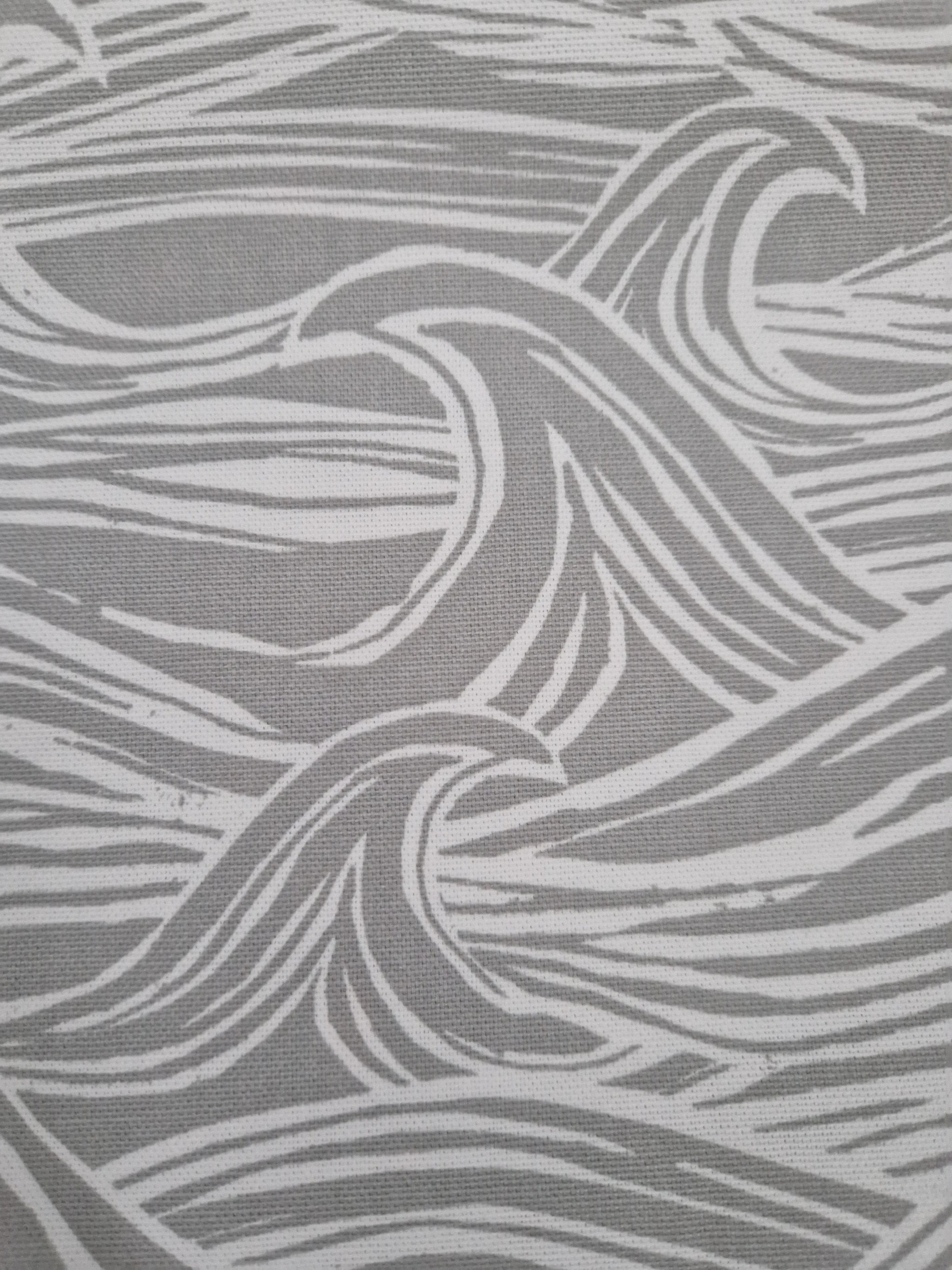 Coastal Lampshade – Handcrafted Mini Wave Design for Cosy Lighting by Sailing Sea Shades (tiny-wave-lampshade)