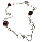 Mookaite Jasper Necklace - One of a Kind Statement Design by Tg-Jewellery By Tamara Gervasio (mookaite-jasper-necklace-recycle-sterling-silver-one-of-a-kind-handmade-design)