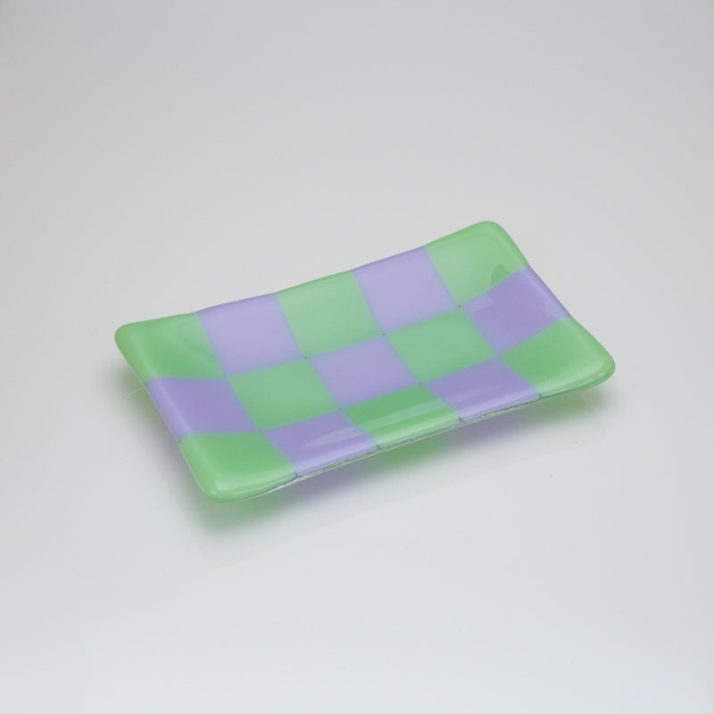 15x8cm Chequered Dual Coloured Medium Tray - Bullseye Collection