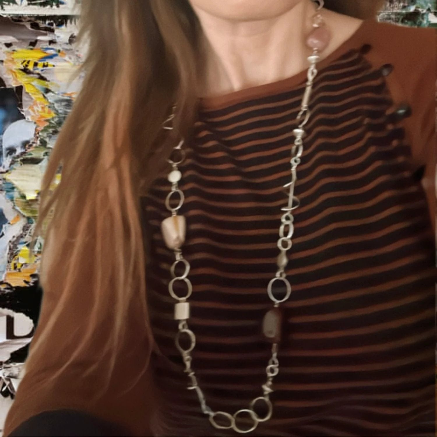 Mookaite Jasper Necklace - One of a Kind Statement Design by Tg-Jewellery By Tamara Gervasio (mookaite-jasper-necklace-recycle-sterling-silver-one-of-a-kind-handmade-design)