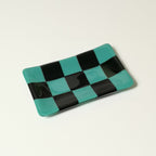 15x8cm Chequered Dual Coloured Medium Tray - Bullseye Collection