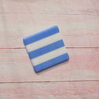 10cm Striped Dual Coloured Coaster - Bullseye Collection