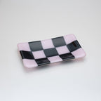 15x8cm Chequered Dual Coloured Medium Tray - Bullseye Collection
