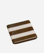 10cm Striped Dual Coloured Coaster - Bullseye Collection