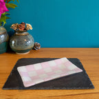 21x12cm Chequered White/Colour Large Tray - Bullseye Collection