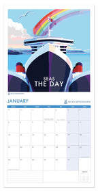 2026 Vintage Style Poster Art Calender