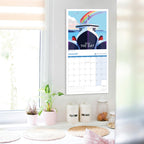 2026 Vintage Style Poster Art Calender