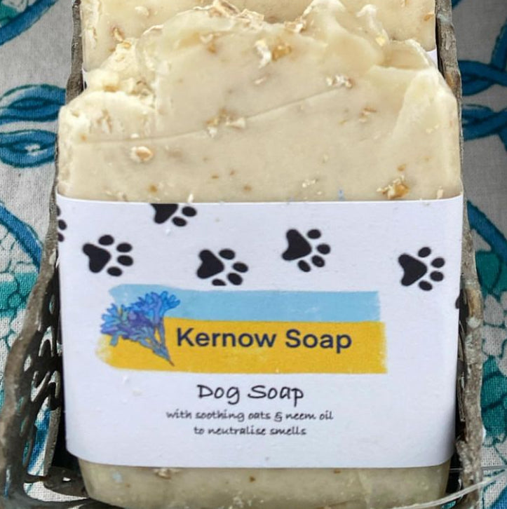 Fragrance Free Dog Soap – Gentle Formula for Sensitive Noses by Kernow Soap (dog-soap)