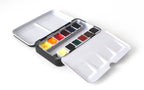 Travel Palette-On-The-Go Colour-Magnetic-Compatible-12-Half-Pan-JustGoSketching by JustGoSketching (12-half-pan-travel-palette-box-magnetic-compatible-justgosketching-companion-add-on)