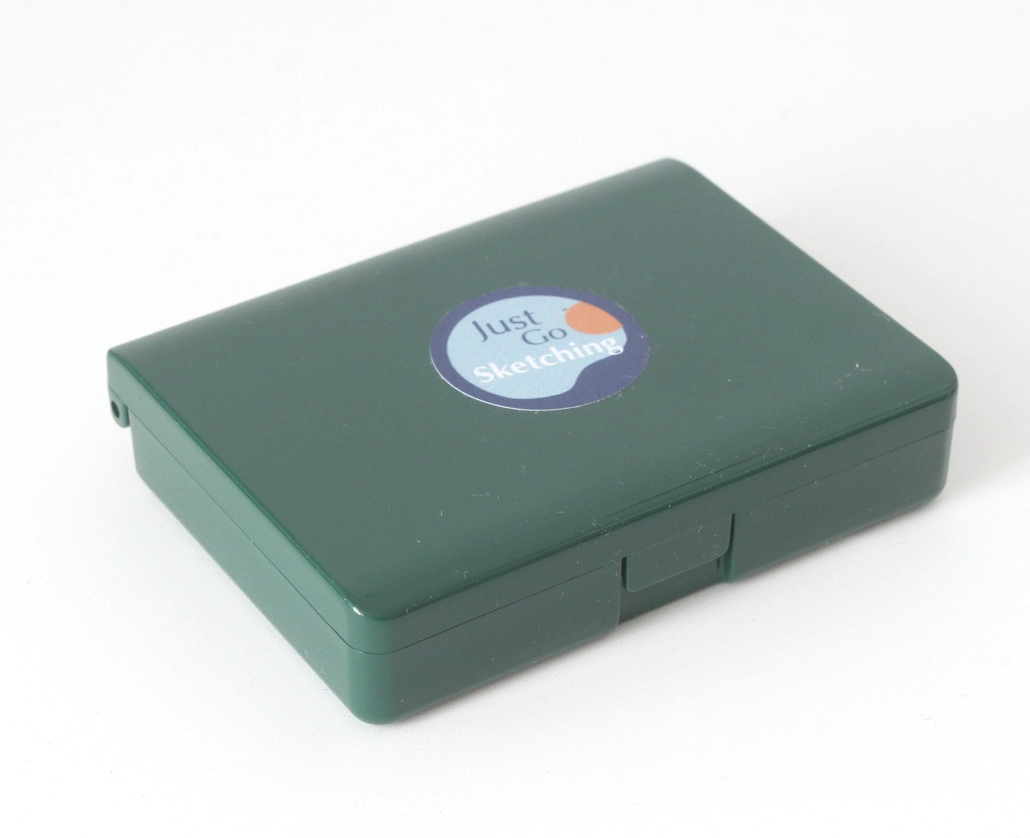 Travel Palette-On-The-Go Colour-Magnetic-Compatible-12-Half-Pan-JustGoSketching by JustGoSketching (12-half-pan-travel-palette-box-magnetic-compatible-justgosketching-companion-add-on)
