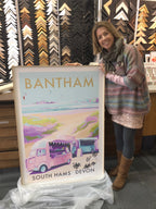 Bantham Buses Limited Edition Print 100 Copies | BeckyBettesworth