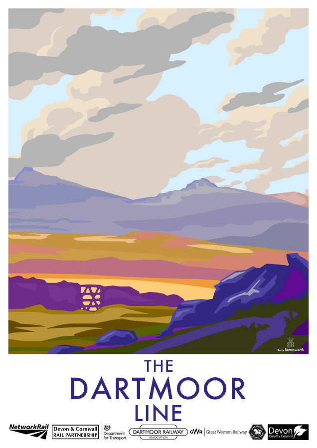 The Dartmoor Line - Limited Edition of 150 - A2