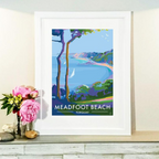 Meadfoot Beach, Torquay - Limited Edition A2