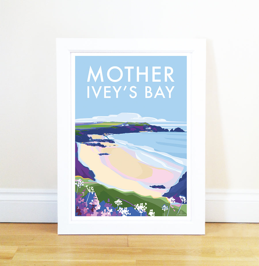 Mother Ivey's Bay Framed Art Print | BeckyBettesworth