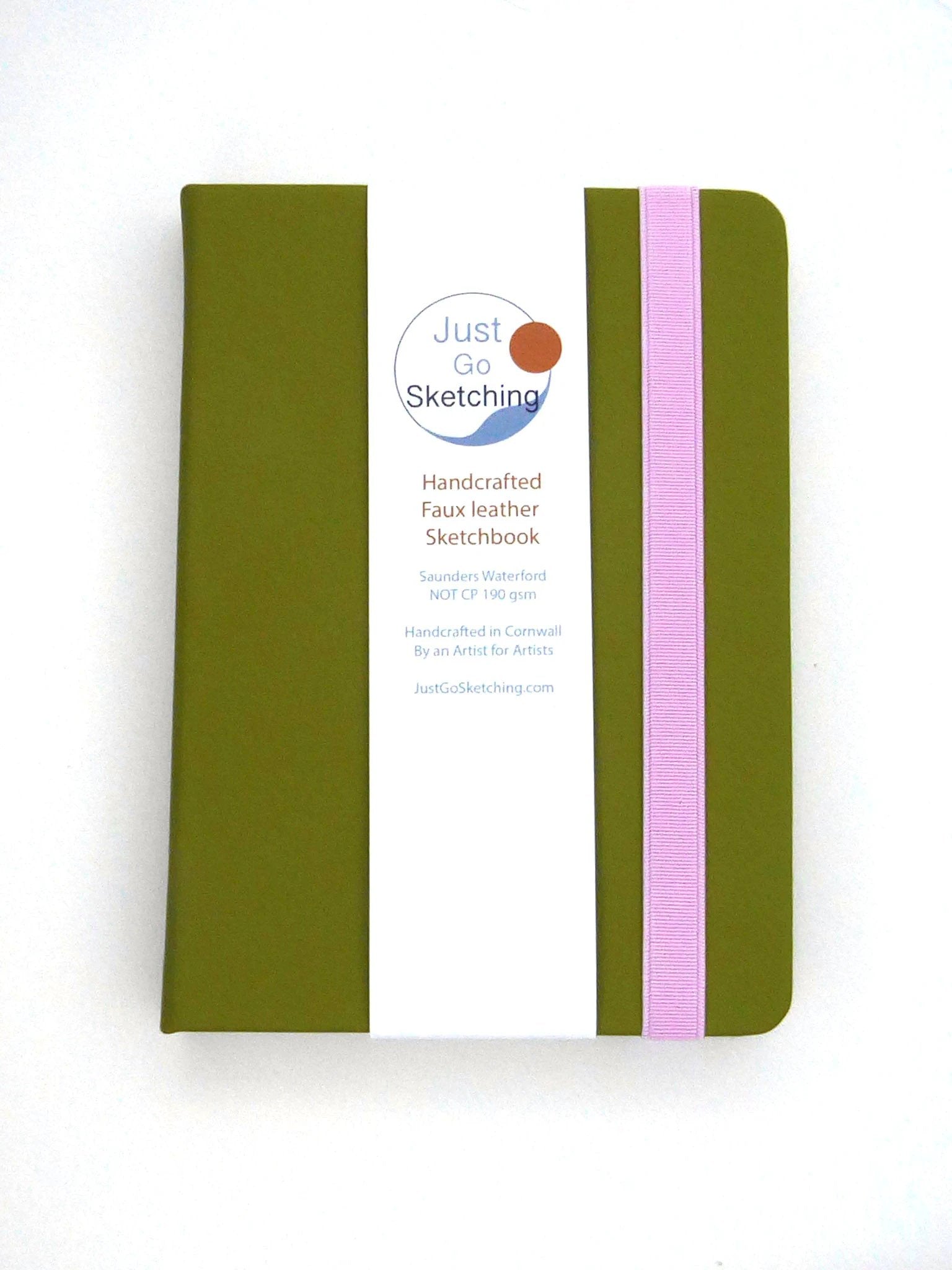 Watercolour Sketchbook A5 – Handmade Daily Creative Companion