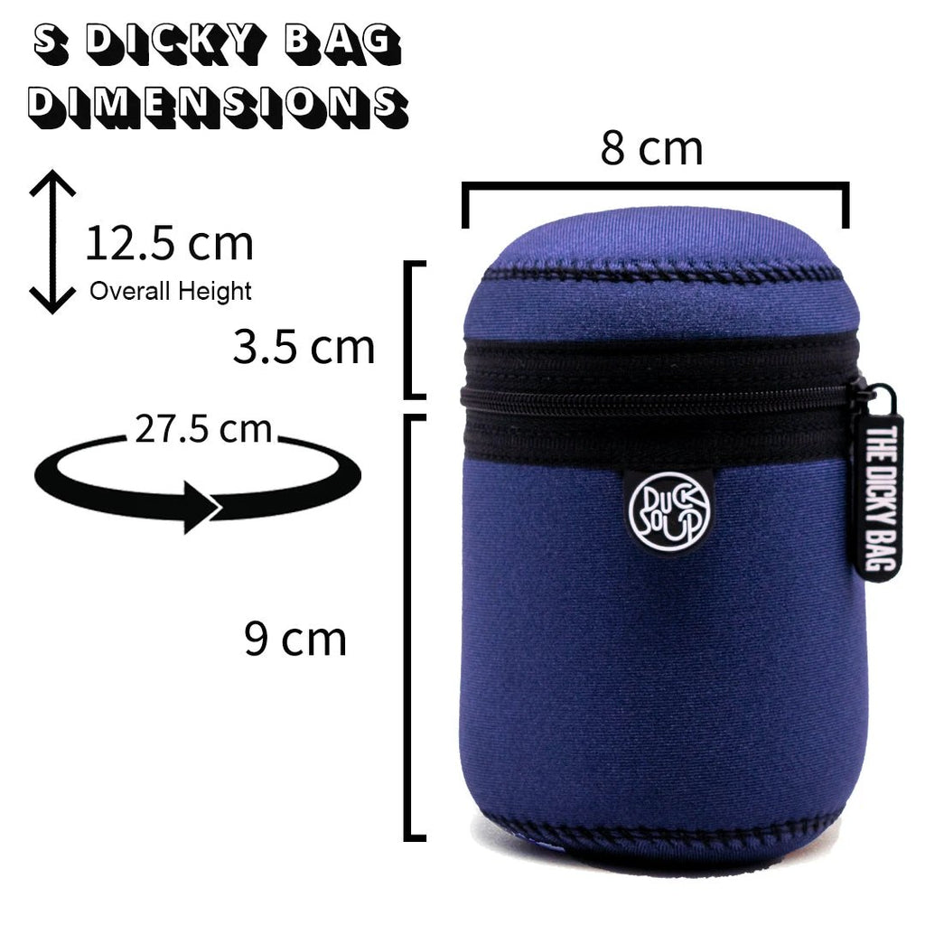 Dog Waste Bag Dispenser – Waterproof Grey-Green Design by Dicky Bag (jo-scott-grey-green-dicky-bag)