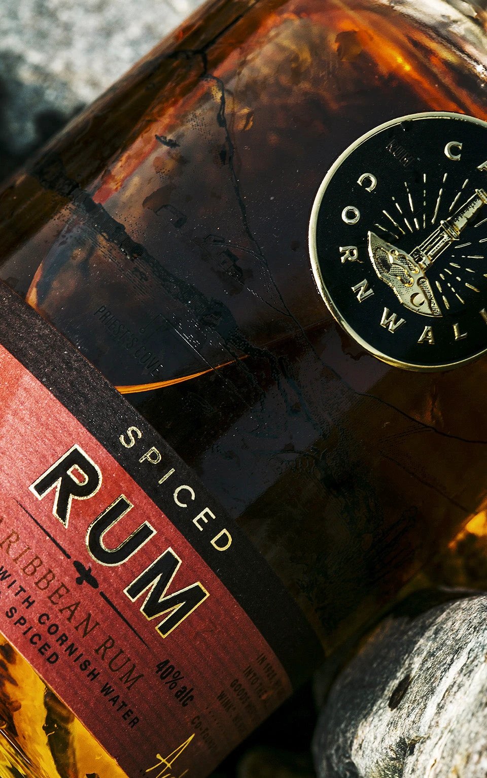 Spiced Rum – Handcrafted in Cornwall with Caribbean Soul by Cape Cornwall Rum Company (cape-cornwall-spiced-rum-70cl)