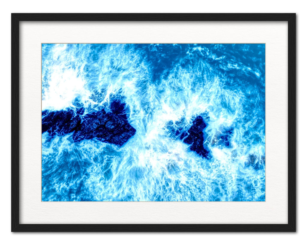 Cornwall Art Print – Porthcothan Bay Coastal Photography by Cornwall Prints (trescore-in-motion-porthcothan-bay)