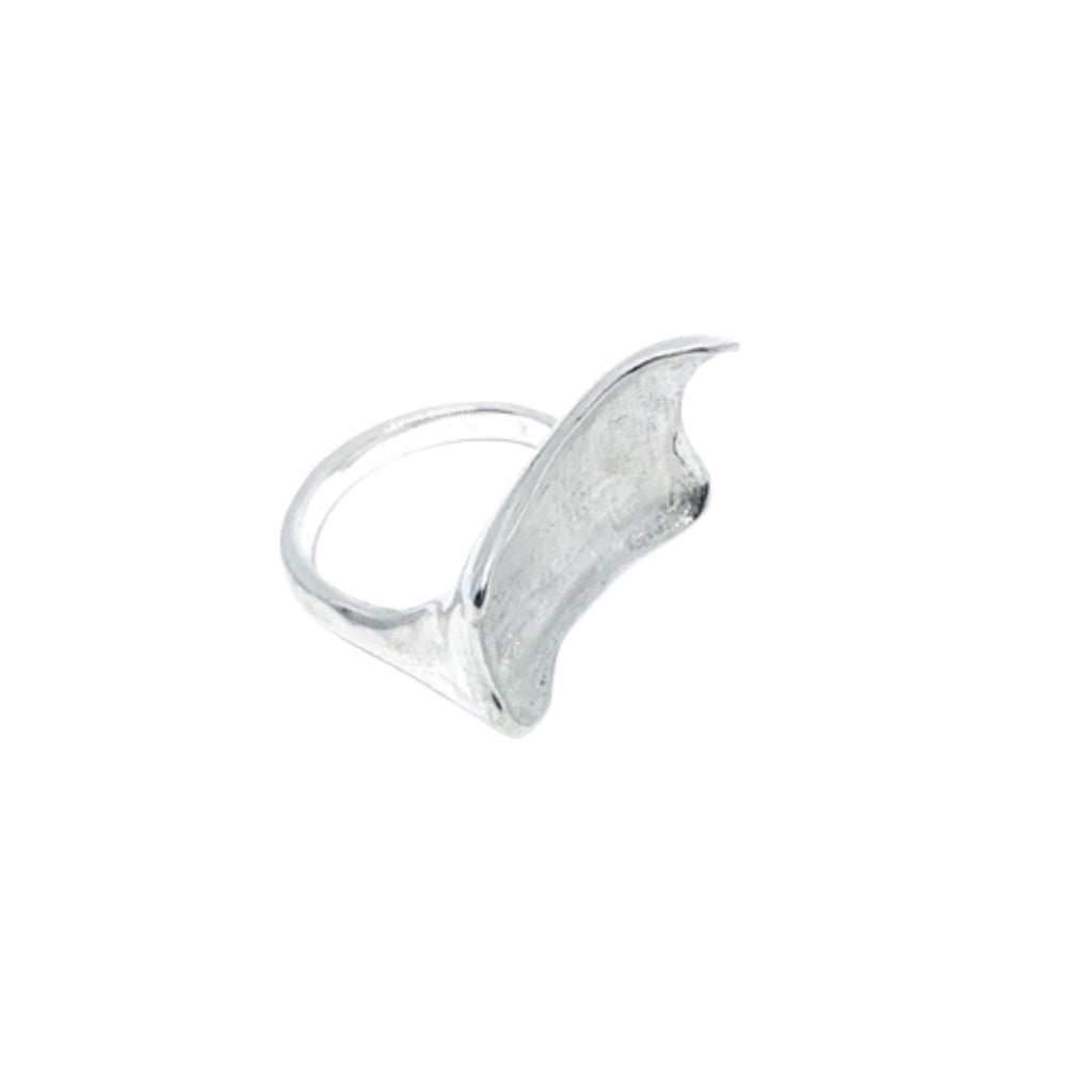 Sterling Silver Ring – Bold Wave Design, Handcrafted by Tg-Jewellery By Tamara Gervasio (wave-ring-sterling-silver-925-handcrafted)