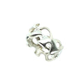 Men's Silver Ring – Organic Sculptural Design