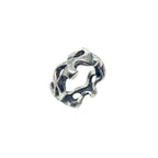 Sterling Silver Ring - Organic Sculptural Design by Cornish Artisan by Tg-Jewellery By Tamara Gervasio (organic-ring-for-women-sterling-silver-925-sculptural-design)