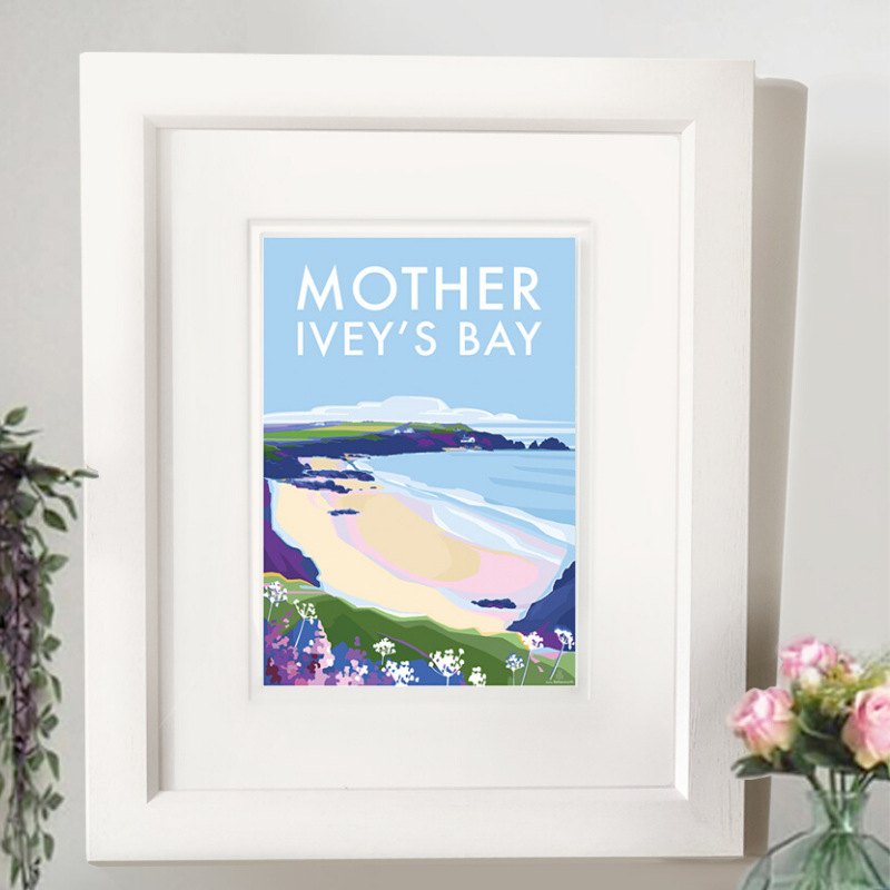 Mother Ivey's Bay Framed Art Print | BeckyBettesworth