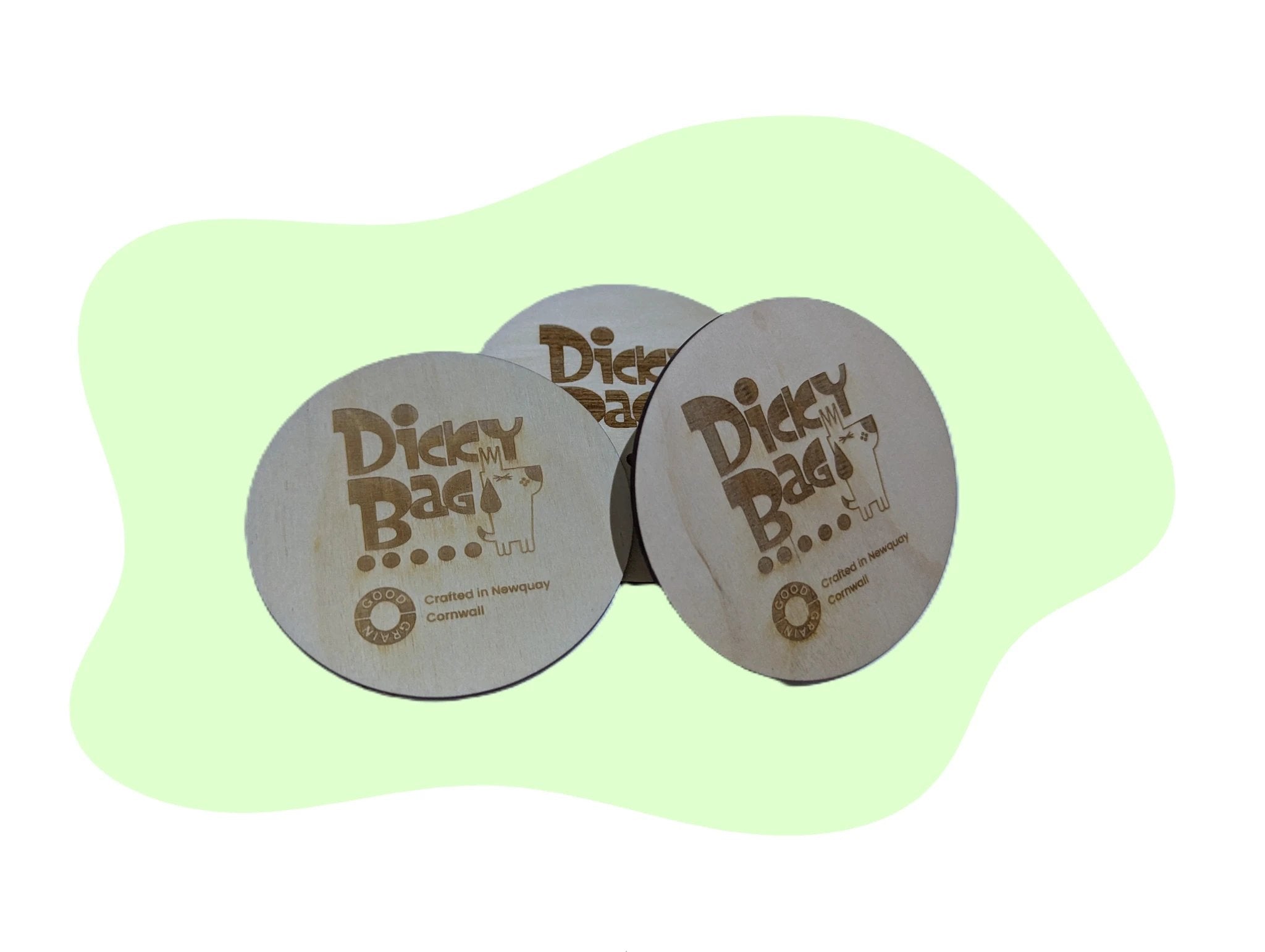 Scent Refill - Fresh Home, Lasting Aroma - Wooden Discs - 2-Disc - Dicky Bag by Dicky Bag (scent-refill)