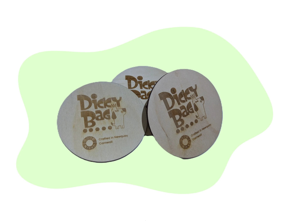 Wooden Bag Freshener – Eco-Friendly & Refillable by Dicky Bag (wooden-reusable-bag-freshner)