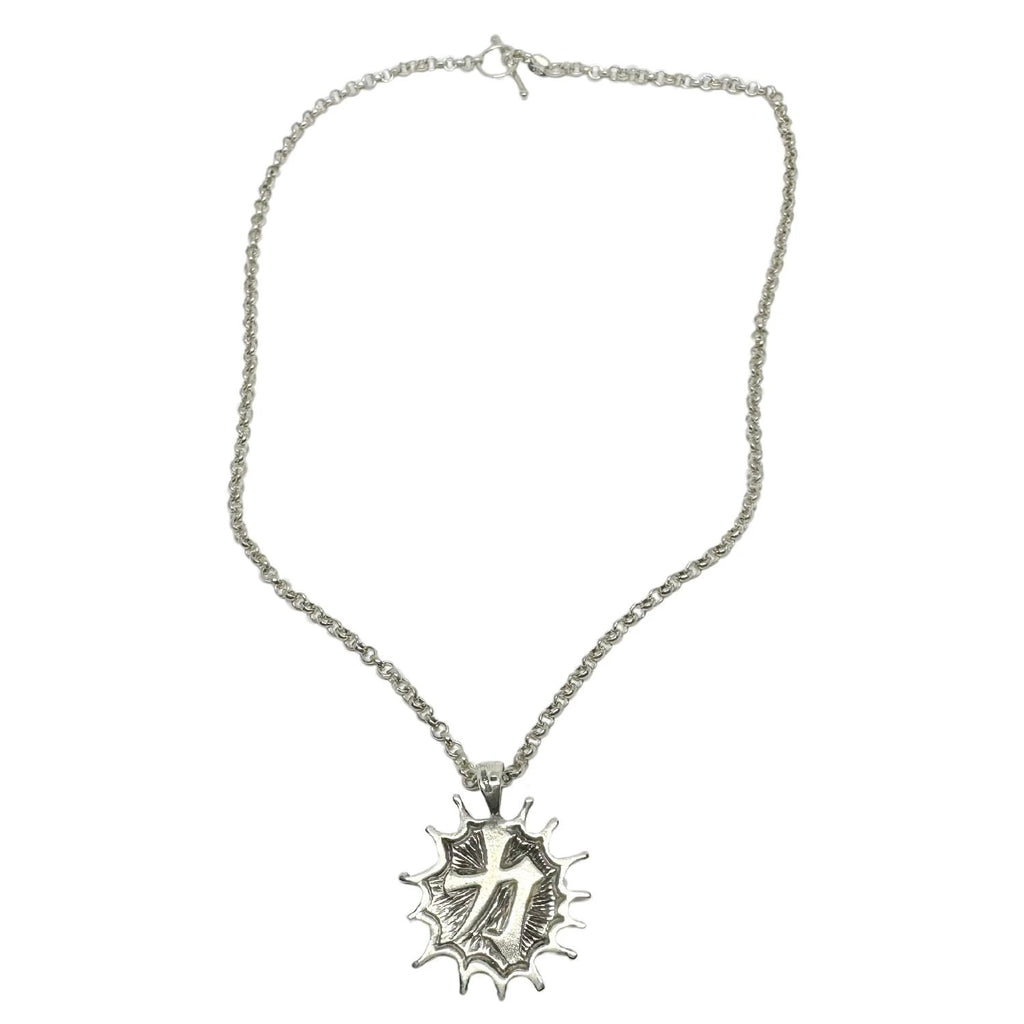 Sterling Silver Pendant - Japanese Symbols Dual-Sided Design by Tg-Jewellery By Tamara Gervasio (unisex-japanese-sex-power-sign-pendant-chain-sterling-silver)