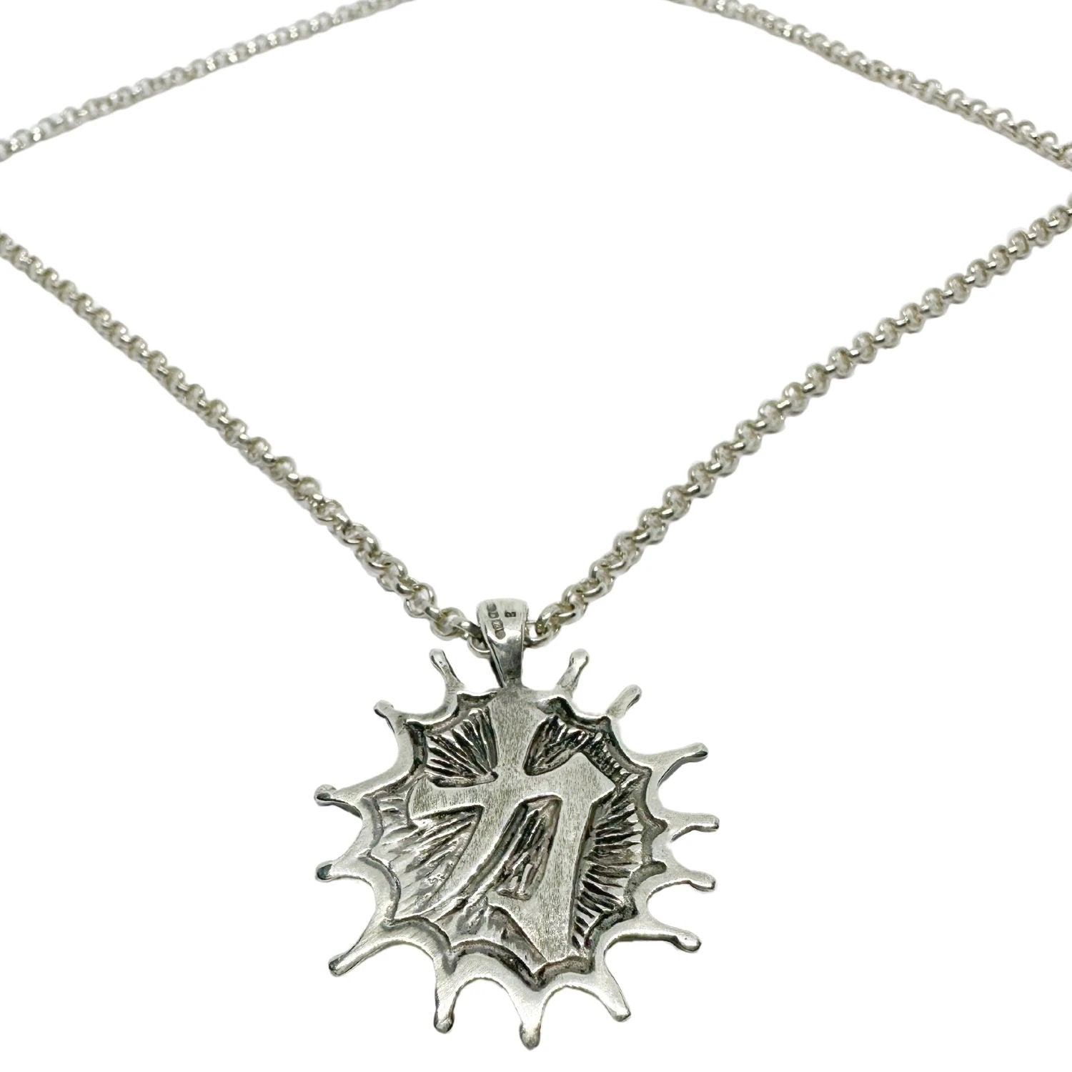 Sterling Silver Pendant - Japanese Symbols Dual-Sided Design by Tg-Jewellery By Tamara Gervasio (unisex-japanese-sex-power-sign-pendant-chain-sterling-silver)