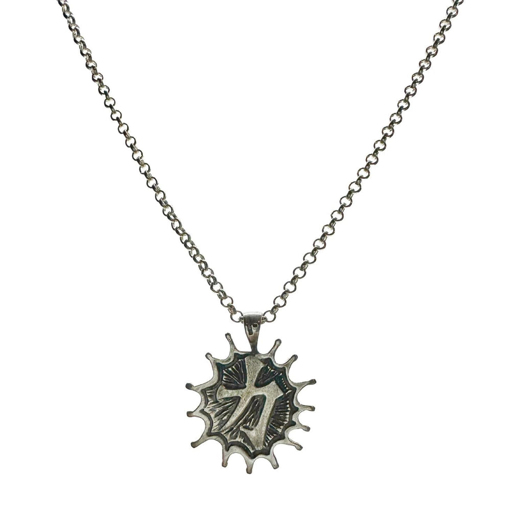Sterling Silver Pendant - Japanese Symbols Dual-Sided Design by Tg-Jewellery By Tamara Gervasio (unisex-japanese-sex-power-sign-pendant-chain-sterling-silver)