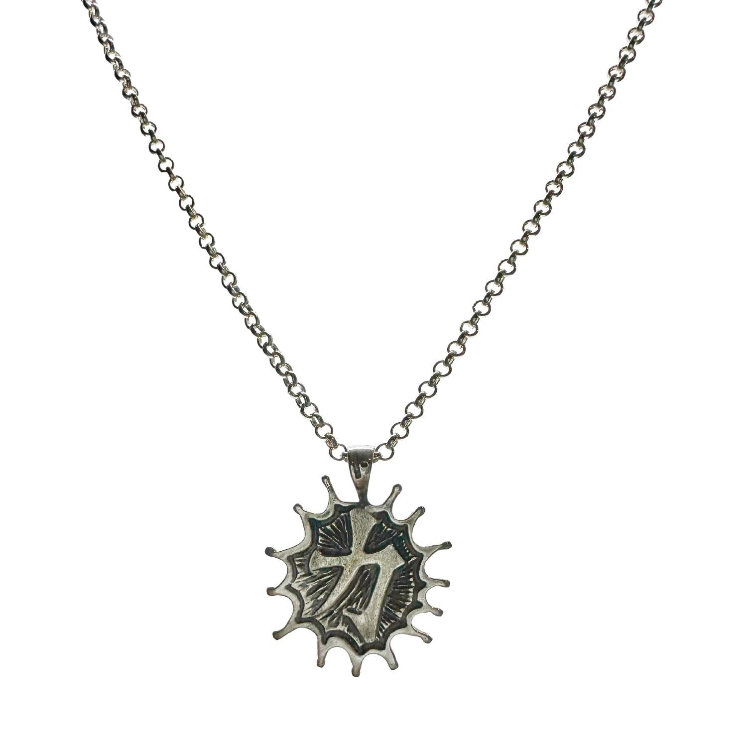 Sterling Silver Pendant - Japanese Symbols Dual-Sided Design by Tg-Jewellery By Tamara Gervasio (unisex-japanese-sex-power-sign-pendant-chain-sterling-silver)
