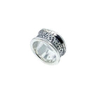 Chunky Sterling Silver Ring - Bold Statement Band