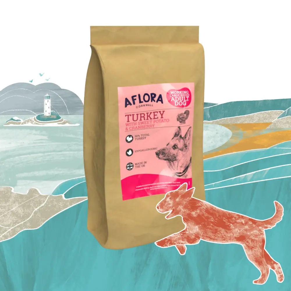 Aflora Large Breed Turkey 15kg Grain Free Dog Food