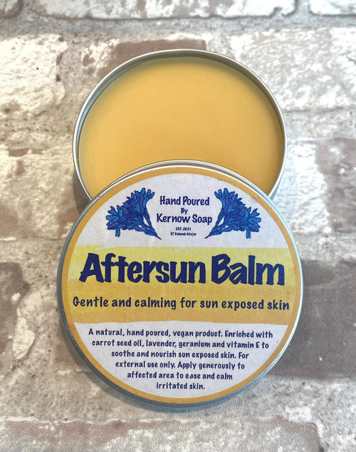 After Sun Balm – Natural Aloe & Lavender Relief for Sun-Kissed Skin by Kernow Soap (aftersun-balm)