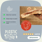 Beef Tendon Dog Chew – Natural Long Lasting Dental Treat by The Pets Larder (beef-neck-tendon-natural-meat-chew-for-dogs)
