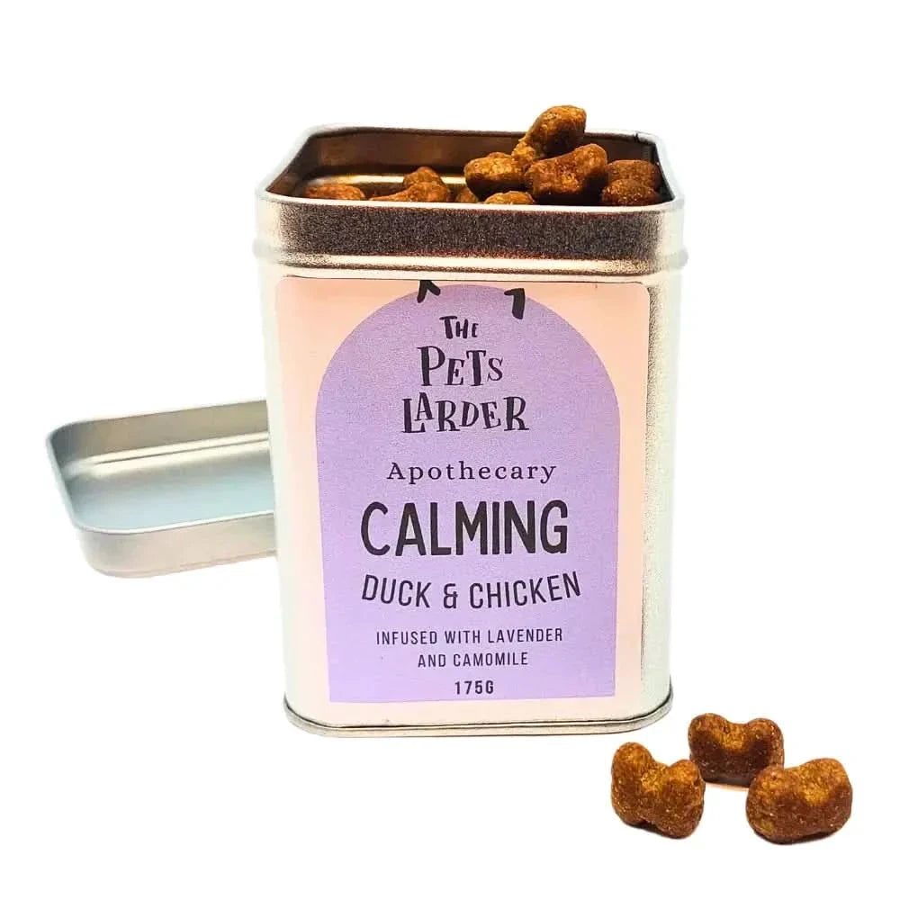 Calming Dog Treats – Duck & Chicken with Lavender & Camomile by The Pets Larder (calming-duck-chicken-cat-dog-treats)