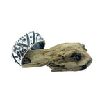Men's Sterling Silver Ring – Chunky Abstract Tribal Design by Tg-Jewellery By Tamara Gervasio (abstract-men-s-ring-chunky-sterling-silver-925)