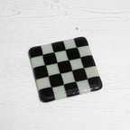 10cm Chequered Dual Coloured Coaster - Bullseye Collection