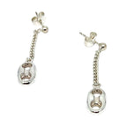 Anchor Drop Earrings - Handcrafted Sterling Silver with Nautical Charm by Tg-Jewellery By Tamara Gervasio (marinara-anchor-drop-earrings-handcrafted-sterling-silver)
