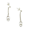 Anchor Drop Earrings - Handcrafted Sterling Silver with Nautical Charm by Tg-Jewellery By Tamara Gervasio (marinara-anchor-drop-earrings-handcrafted-sterling-silver)