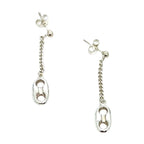 Anchor Drop Earrings - Handcrafted Sterling Silver with Nautical Charm by Tg-Jewellery By Tamara Gervasio (marinara-anchor-drop-earrings-handcrafted-sterling-silver)