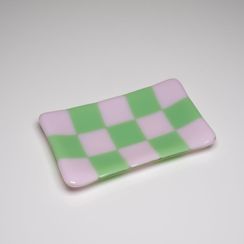15x8cm Chequered Dual Coloured Medium Tray - Bullseye Collection