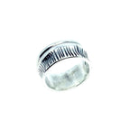 Sterling Silver Statement Ring - Handcrafted Barrel Design by Tg-Jewellery By Tamara Gervasio (barrel-ring-unique-handcrafted-sterling-silver-statement-ring)